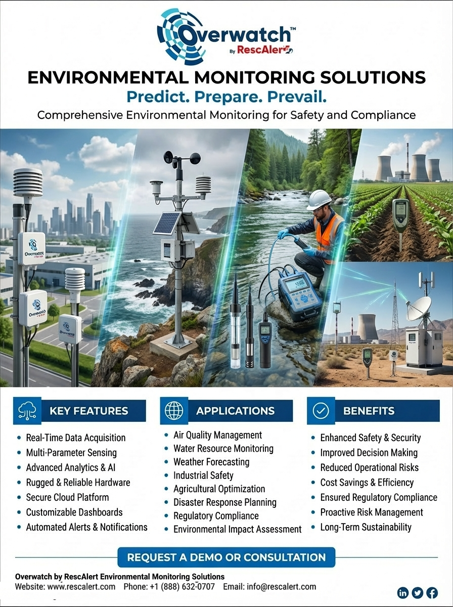 RescAlert's Environmental Monitoring Solutions