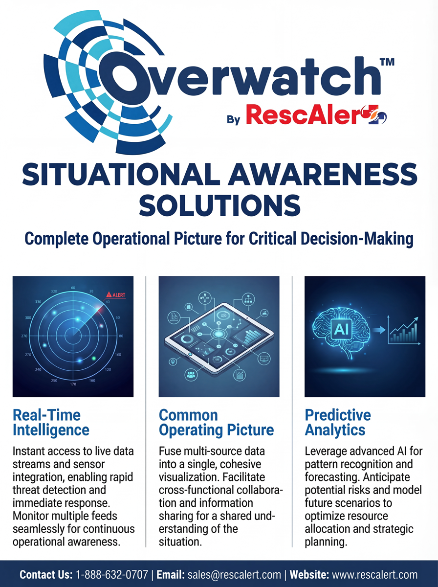 RescAlert's Situational Awareness Solutions